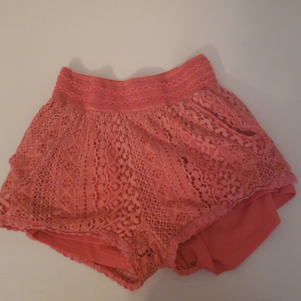 Lace shorts